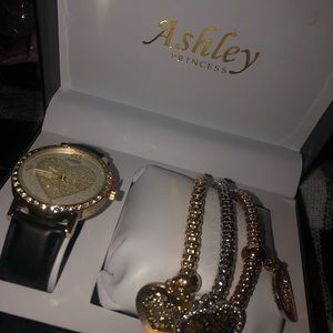 Ashley Princess watch & bracelet set